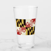 Verre Drapeau MARYLAND - (Devant)