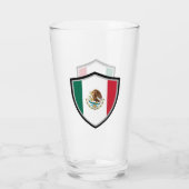 Verre Drapeau mexicain (Dos)
