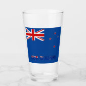 Verre Drapeau néo-zélandais (Devant)