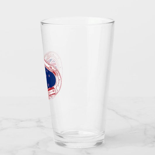 Verre Drapeau néo-zélandais Escalade carabiner (Gauche)
