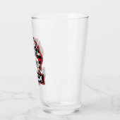 Verre Drapeau patriotique personnalisé de pompier (Gauche)