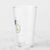 Verre Drapeau Rhode Island à vélo (Gauche)