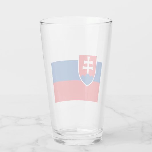 Verre Drapeau Slovaquie (Dos)