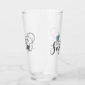 Verre Drapeau Sofia, Je Coeur Sofia, Bulgarie (Droite)