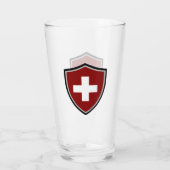 Verre Drapeau suisse (Dos)