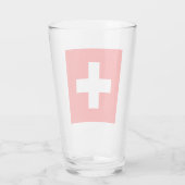 Verre Drapeau suisse (Suisse) (Dos)
