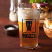 Verre Drapeau texan et bleu fleur avec nom personnalisé