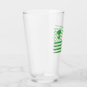 Verre Drapeau UFO US (Droite)