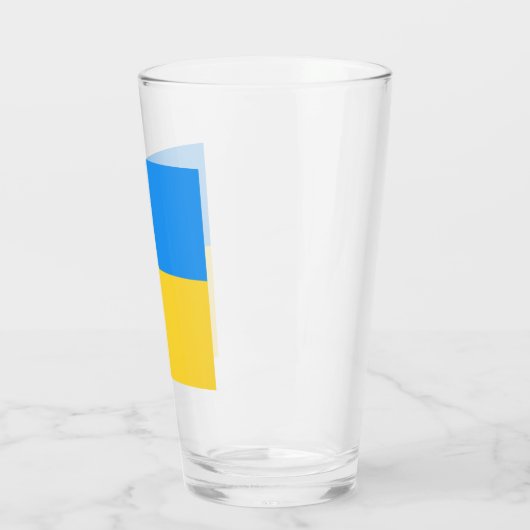 Verre Drapeau ukrainien (Gauche)
