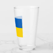 Verre Drapeau ukrainien (Ukraine) (Gauche)