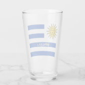 Verre Drapeau uruguayen (Dos)