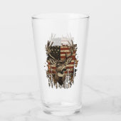 Verre Drapeau USA Saison Cerf, Buck (Dos)