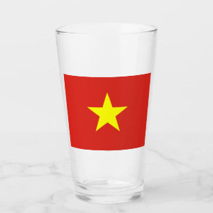 Verre Drapeau vietnamien (Vietnam)