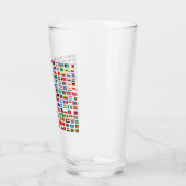 Verre Drapeaux mondiaux (Gauche)
