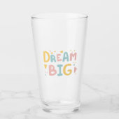 Verre Dream Big Pastel Hearts (Devant)
