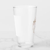 Verre Dreamy Foliage Mariage Blush Pink ID817 (Droite)