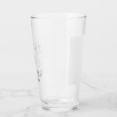 Verre Dreamy Foliage Mariage vert/bleu ID817 (Gauche)