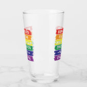 Verre Droits égaux | Droits LGBTQ | Fierté Parade | Ally (Gauche)