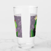 Verre drôle avec Prince de la grenouille - Baiser (Gauche)