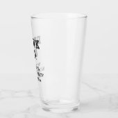 Verre Drôle Bachelor Party Favoriser Boire Up Beer Pint (Gauche)