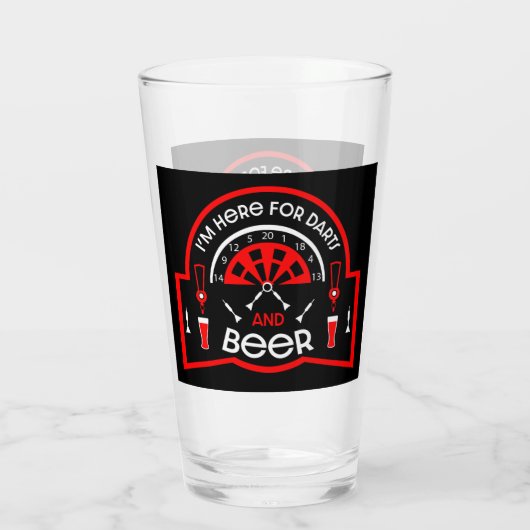 Verre Drôle Bière Pub Et Dose Jeu Cadeaux (Dos)