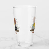 Verre Drôle bulldozer de conduite de taureaux (Gauche)