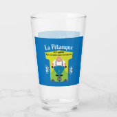 Verre drôle cadeaux de pétanque (Dos)