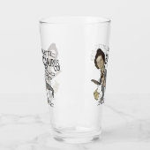 Verre Drôle Charlotte Bronte Saurus Dinosaur Lecteur de (Gauche)