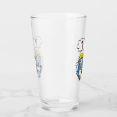 Verre Drôle Christian Noël mignon Mouton Dessin (Droite)