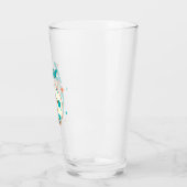Verre Drôle de Gecko Plus Tard Humour de Procrastination (Gauche)