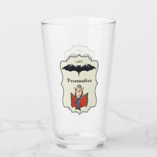 Verre Drôle Dracula Bat Halloween boisson personnalisée