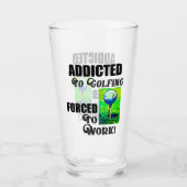 Verre Drôle Golf Citation Sport Hobby Hommes (Devant)