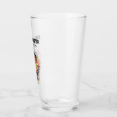 Verre Drôle Grillmaster Pun Papa Plaisanter Garder la vi (Gauche)