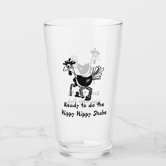 Verre Drôle hippy hippy Shake (Dos)
