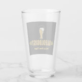 Verre Drôle J'Aime Bière Ale (Dos)
