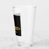 Verre Drôle J'Aime Bière Ale (Gauche)