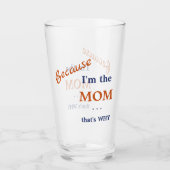 Verre Drôle, je suis la maman (Devant)