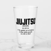 Verre Drôle Jiu Jitsu Dit (Devant)