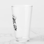 Verre Drôle Mal amène l'alcool (Gauche)