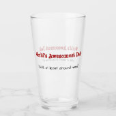 Verre Drôle | Papa le plus malheureux du monde | FÊTE DE (Devant)