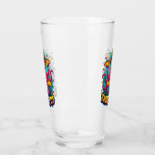 Verre Drôle Taco Octopus Cartoon Alimentation Pun (Gauche)