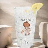 Verre Drôle Vétérinaire Humour Citation pour soins aux a