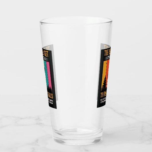 Verre Drôle Vieux Lost Balls De Golf Dit Billet (Droite)