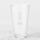 Verre Drôle Yoga Pose Ours (Dos)