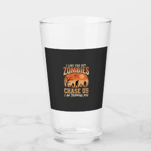 Verre Drôles de zombies Halloween nous poursuivent Desig