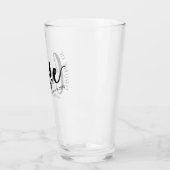 Verre Drunk in Love Couple Faveur romantique (Gauche)