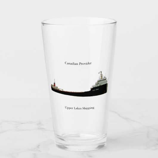 Verre du fournisseur canadien (Devant)