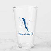 Verre du lac Owasco (Devant)