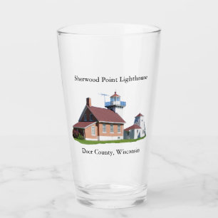 Verre du phare de Sherwood Point