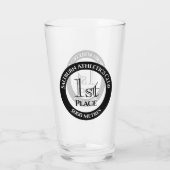 Verre du prix du club d'athlétisme (Dos)